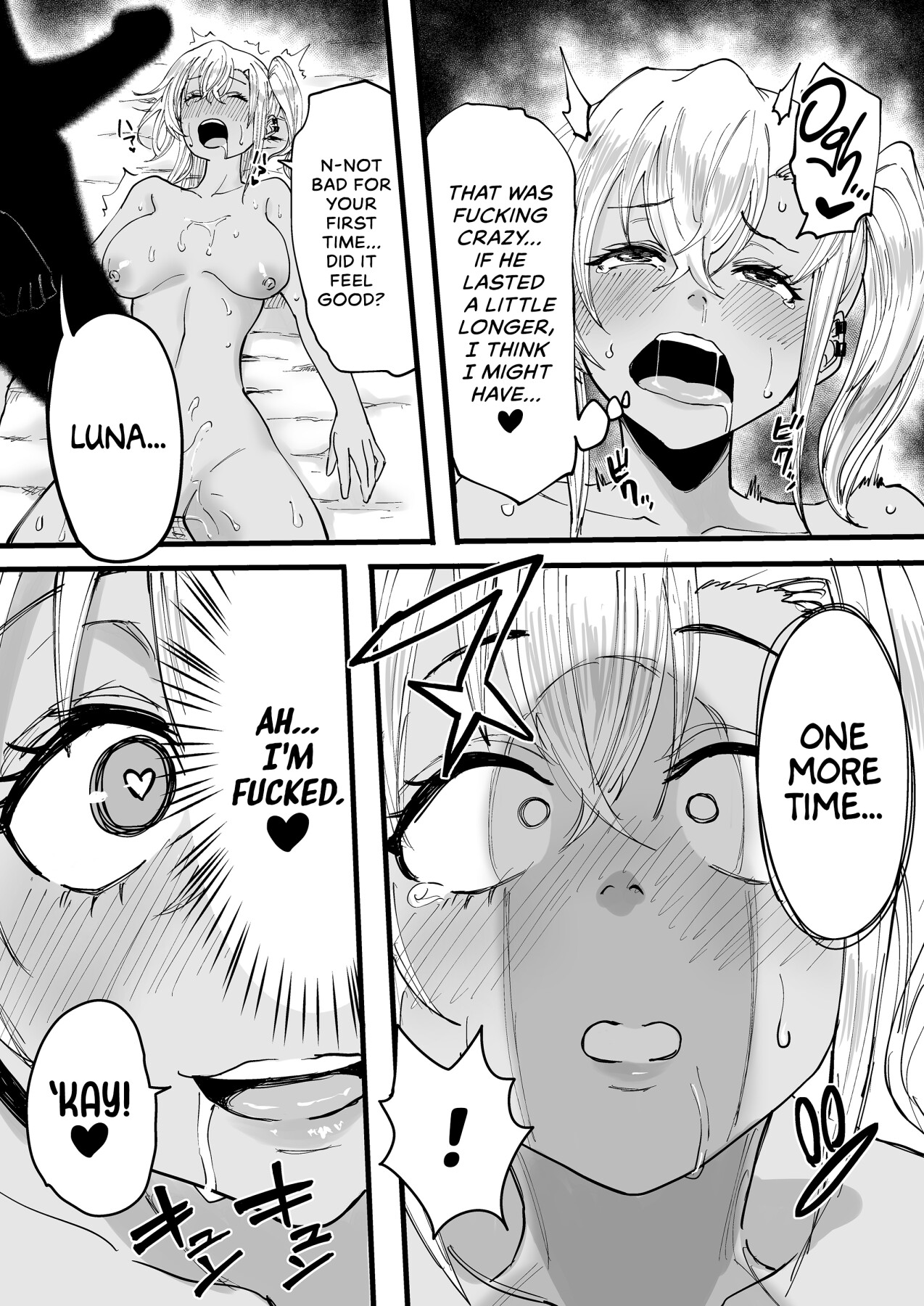 Hentai Manga Comic-Happy Endings with a Tanned Gyaru Massage Therapist-Read-35